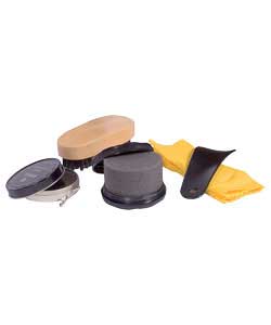 For The Well Groomed Shoe Shine Kit