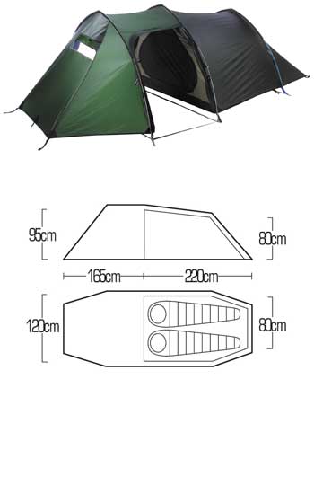 Force Ten Serac 1:2 Tent