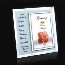 Friend Greetings Frame