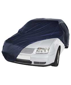 Unbranded Full Car Cover Navy Blue - Medium