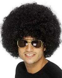 Unbranded Funky Afro Wig - Black