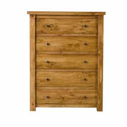 Furniturelink - Carolina 5 Drawer Chest