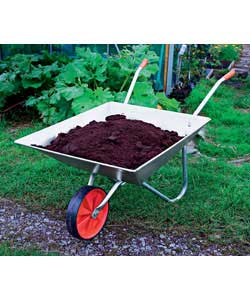 Unbranded Galvanised Flatpack Wheelbarrow