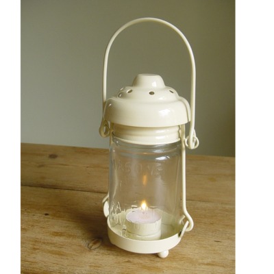 Garden Lantern - Cream