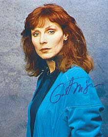 Gates Mcfadden autograph