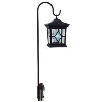 Gaya 2 Pack Solar Square Lantern Crook Set