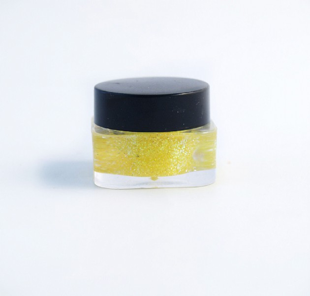 Unbranded Gel in Yellow Glitter