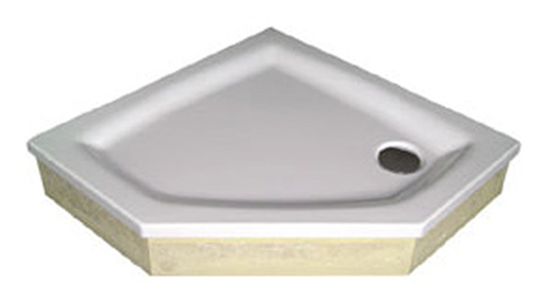 Genta Raised shower tray for tiling in