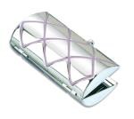 Geometric Lipstick Holder - Silver