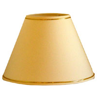 Gilt Edge Drum Shade Cream