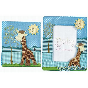 Unbranded Giraffe Photo Frame and Album