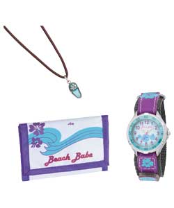 Unbranded Girls Beach Babe Watch Set