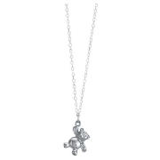 Unbranded Girls Sterling Silver Bear Pendant