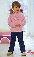 Girls Three-Piece Glitter Jean Set