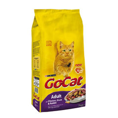 Go-Cat offers all the get up and go your cat needs and is perfect for both the bigger meals of the d