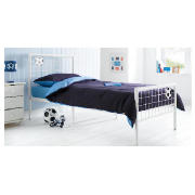 Unbranded Goal Single Bed With Simmons Mattress