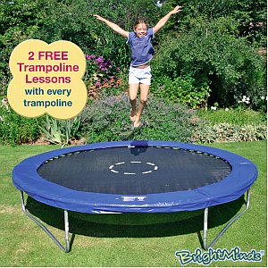 Unbranded Good 10 Foot Trampoline Spring Time Panda