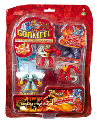 Unbranded Gormiti - Lavion with 3 Figures
