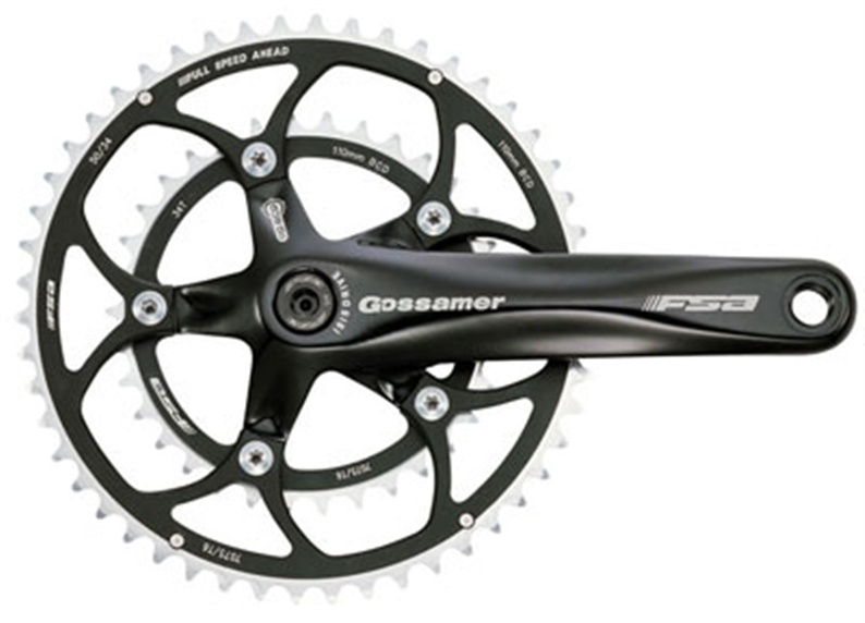 Road use, Shimano 10 speed compatible.  Cold forged aluminium crank arms, monocoque crankarm/spider