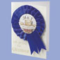 Grandad Rosette Badge Card