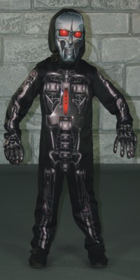 Unbranded Gruesome Horror - Childs Robot Costume 8-10yrs