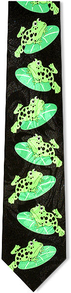 Unbranded Grumpy Frog Tie