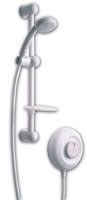 h2o Hydro-Powered Ice White Shower & Kit