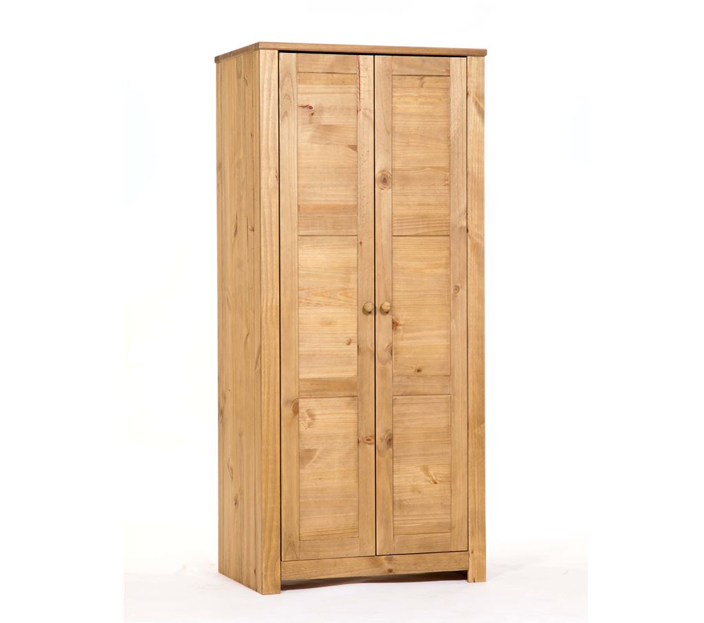 Unbranded Hacienda 2 door 2 drawer wide wardrobe with