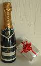 Half Champagne and Chocs in Hamper