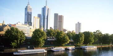 half day melbourne heritage architecture skyscraper skyscrapers west gate bridge yarra river captain