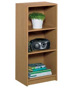 Unbranded Half Width Small Extra Deep Oak Effect Bookcase