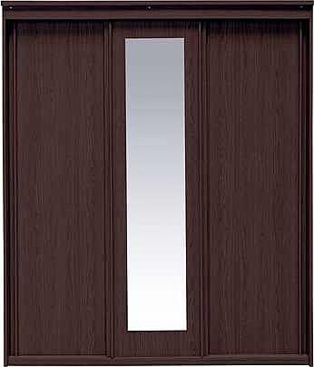 Unbranded Hallingford 3 Door Sliding Wardrobe - Wenge Effect