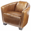 The Halo leather tub chairs are made to exacting standards using only the highest quality leathers