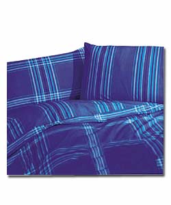 Hampshire Blue King Size  Duvet Cover Set