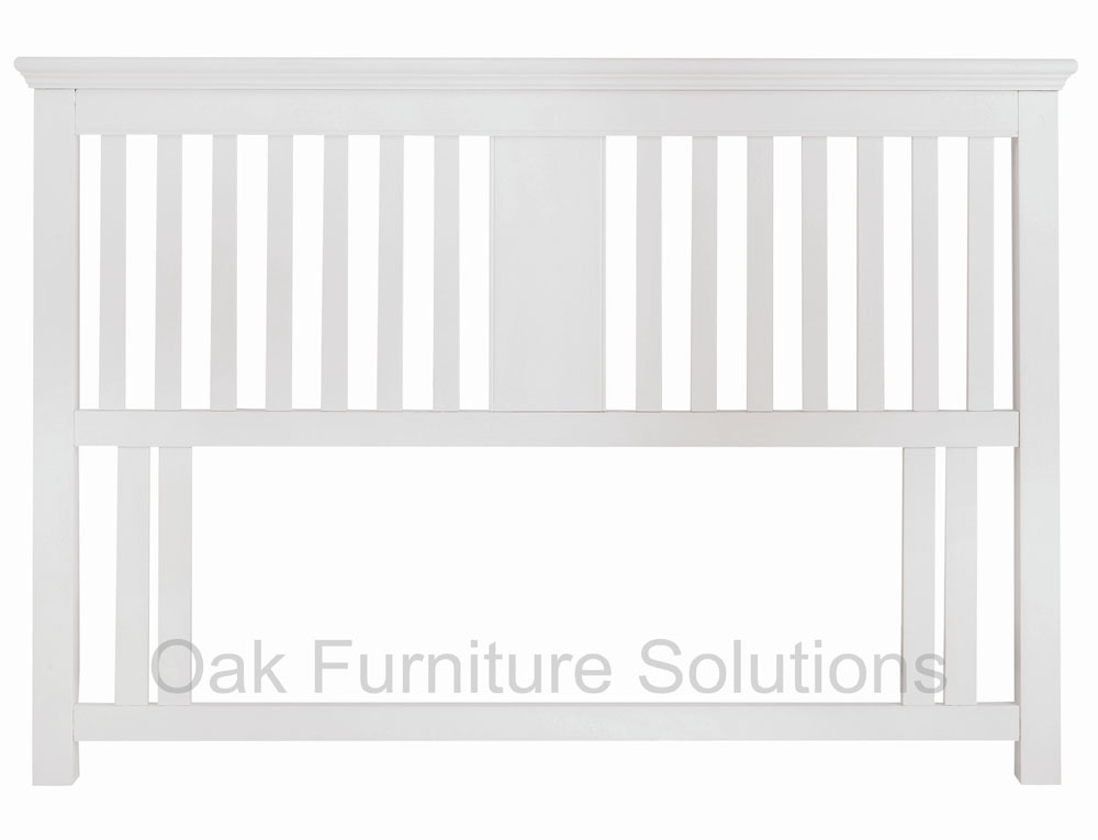 Unbranded Hampstead White Headboard - Single, Double or