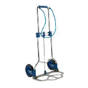 The Draper hand truck has a robust lightweight steel frame, heavy-duty cast aluminium non-slip base 