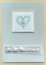 Now you can finish off the perfect gift with this beautiful hand made card that will suit any