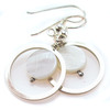 Unbranded Handmade Mother of Pearl Earrings