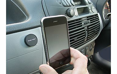 The easiest way ever to keep your mobile phone to hand, or mount your sat nav on your dashboard. Deceptively simple, the Wonder Holder took two years to develop, so it does its job perfectly. Just place the magnetised self-adhesive button wherever 