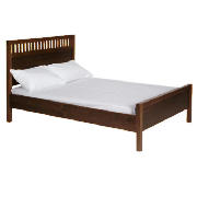 Hanoi Double Bedstead- Walnut