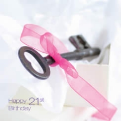 Unbranded Happy 21st Birthday Card