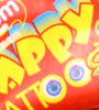 Unbranded Happy Tattoo Bubblegum
