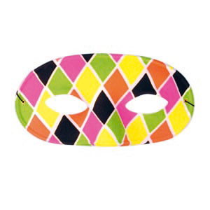 Unbranded Harlequin eyemask, large