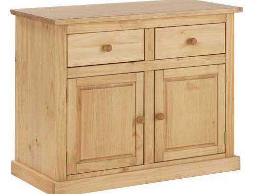 Unbranded Harrington 2 Door and 2 Drawer Sideboard - Light