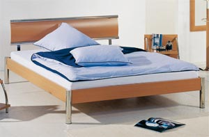 Hasena- The Margo- 5FT Kingsize Wooden Bedstead