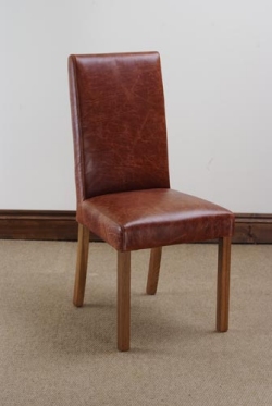 Unbranded Havana Madrid Oak Dining Chair in Antiqued