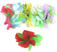 Unbranded Hawaiian Flowered Hair Clip (Assorted Colours)
