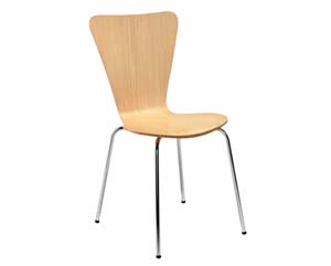 Unbranded Hayek beech bistro chair