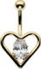 Heartbeat Navel Bar