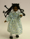 Heidi Ott Little Black Girl Blue Dress